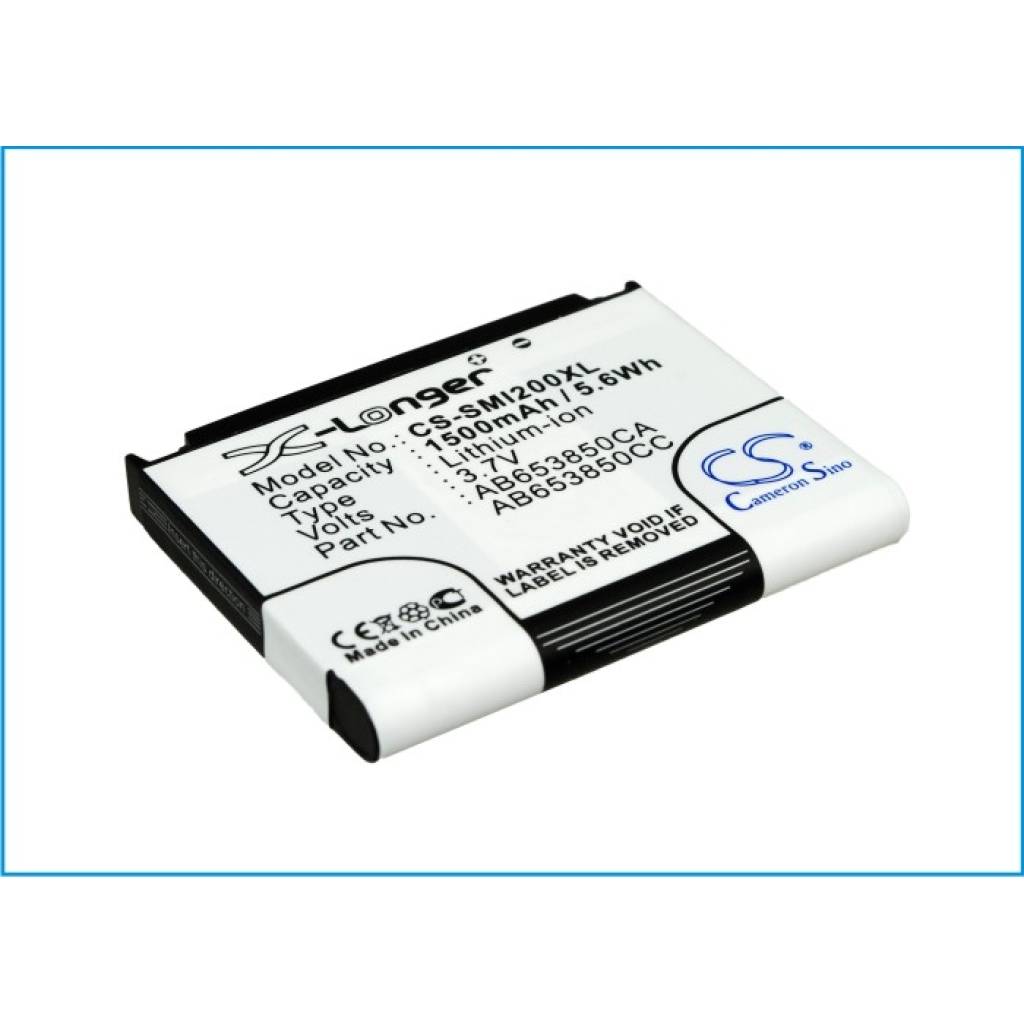 Batteri kompatibel med Samsung CS-SMI200XL