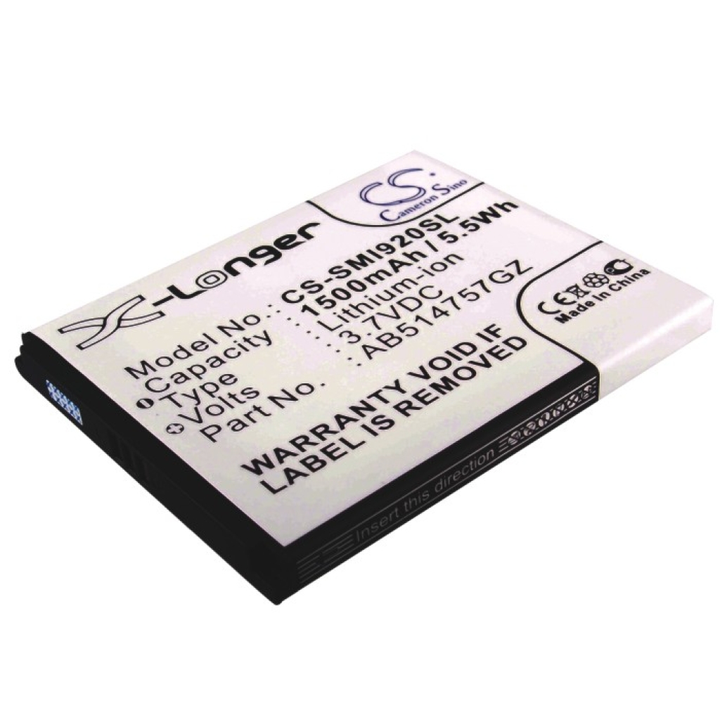 Batteri kompatibel med Samsung Verizon CS-SMI920SL