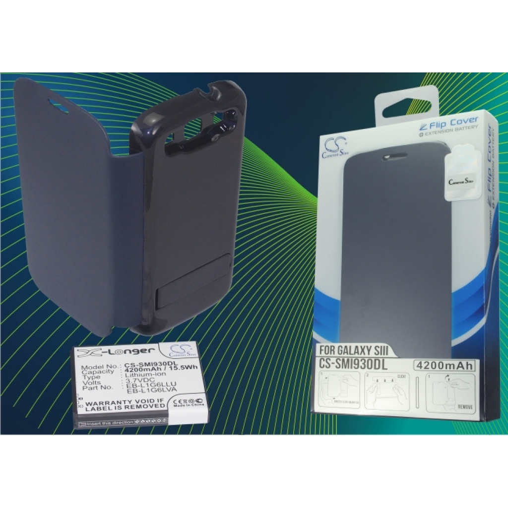 Batteri kompatibel med Samsung CS-SMI930DL