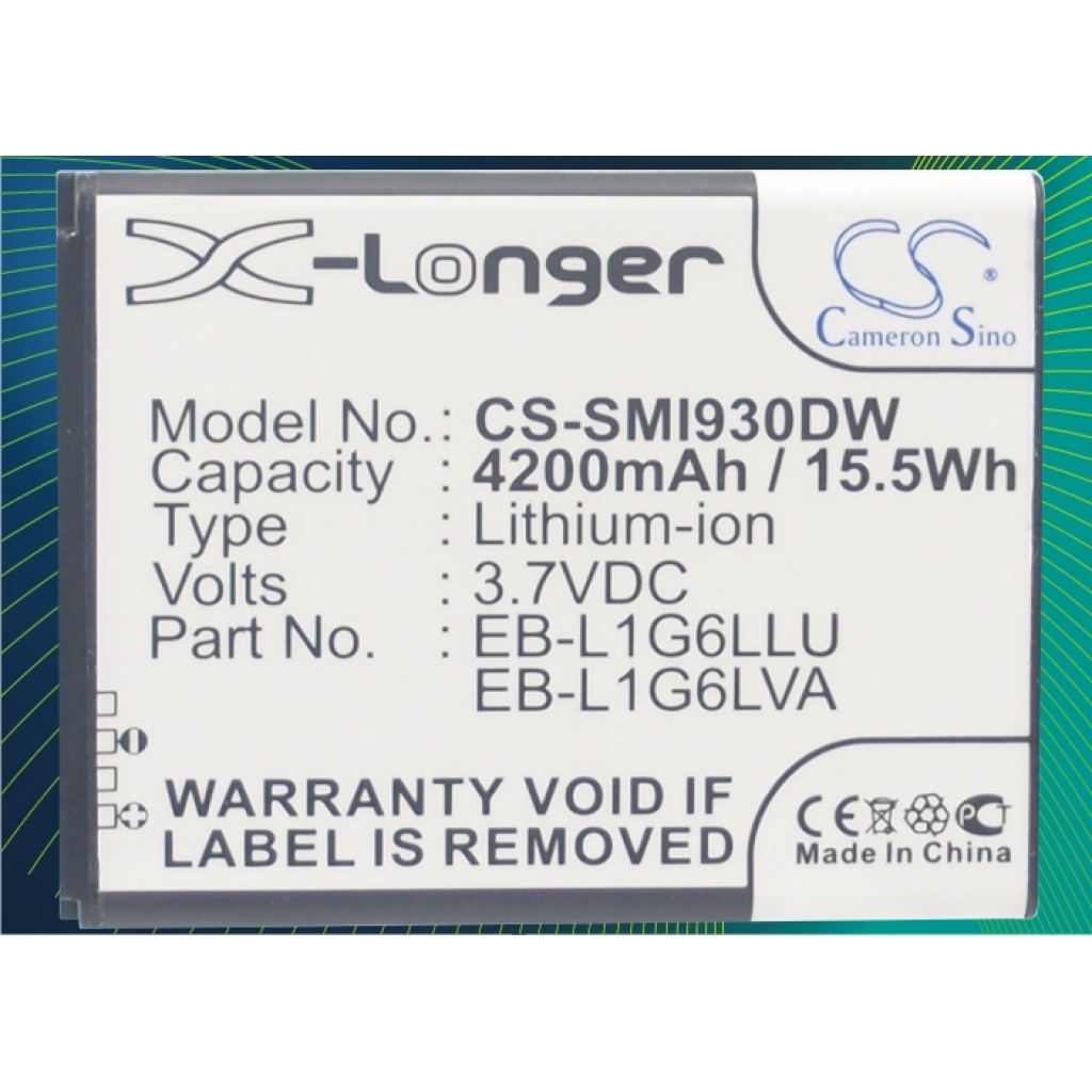 Batteri kompatibel med Samsung CS-SMI930DW