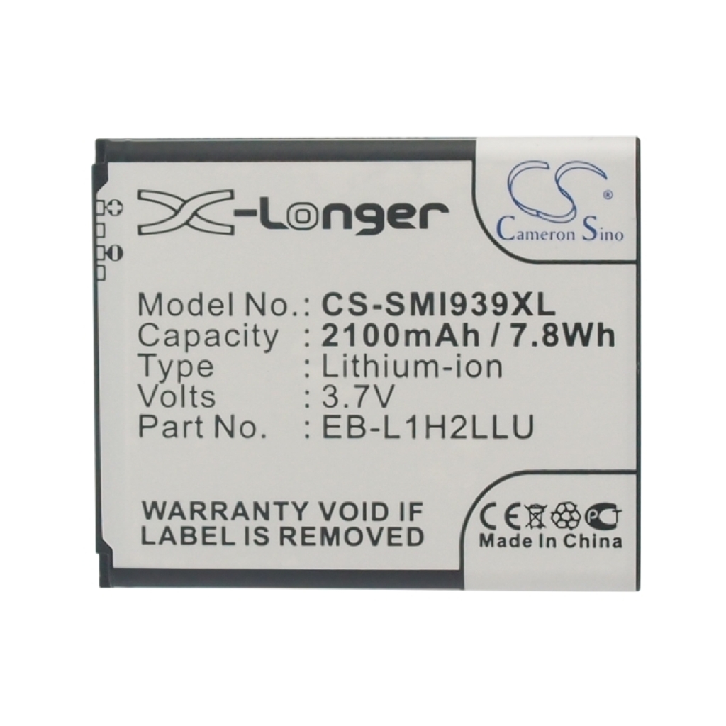Batteri kompatibel med Samsung NTT Docomo CS-SMI939XL