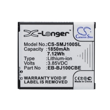 Kompatibel batteriudskiftning til Samsung EB-BJ100BBE,EB-BJ100BCE,EB-BJ100CBE,EB-BJ100CBZ,GH43-04412A