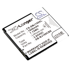 Kompatibel batteriudskiftning til Samsung EB-BJ100BBE,EB-BJ100BCE,EB-BJ100CBE,EB-BJ100CBZ,GH43-04412A