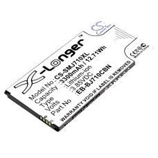 Kompatibel batteriudskiftning til Samsung EB-BJ710CBA,EB-BJ710CBC,EB-BJ710CBE,EB-BJ710CBN,GH43-04599A