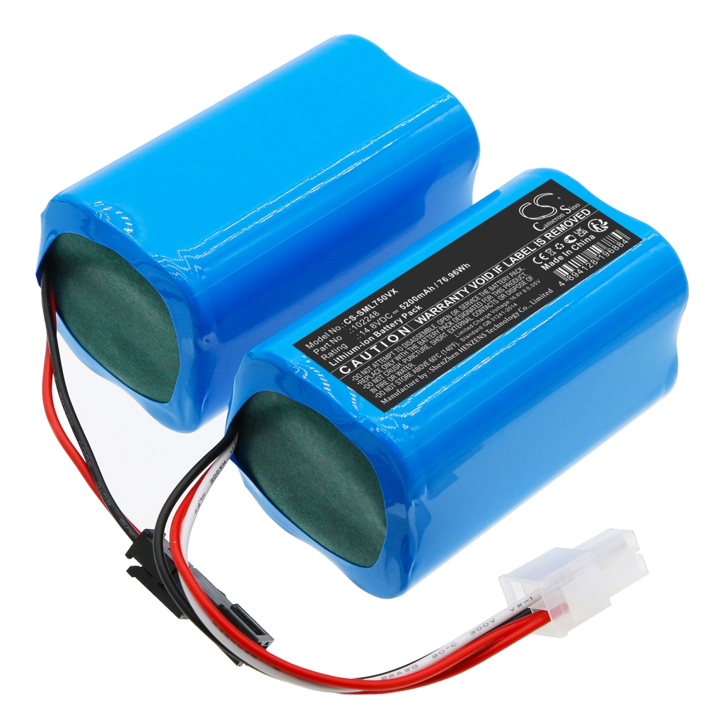 Støvsugerbatteri Symbo CS-SML750VX