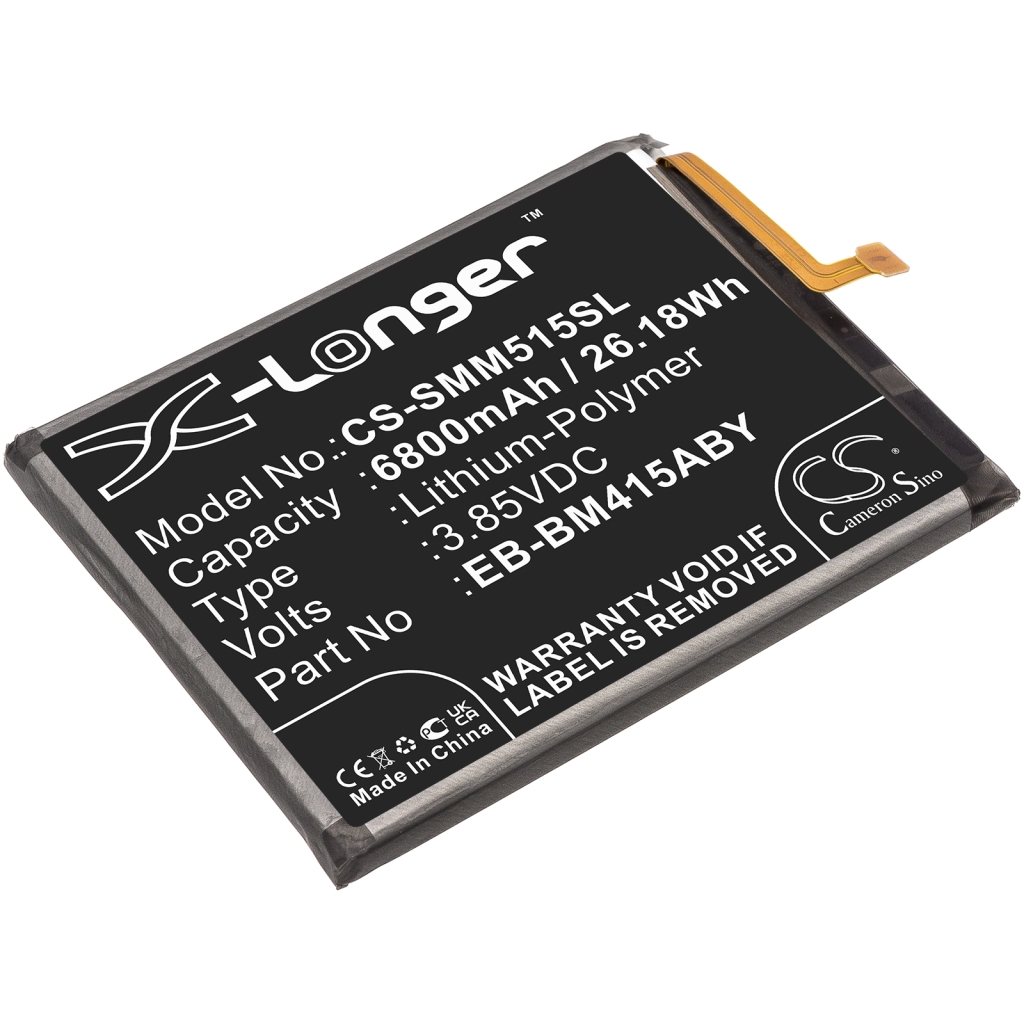 Mobiltelefonbatteri Samsung CS-SMM515SL