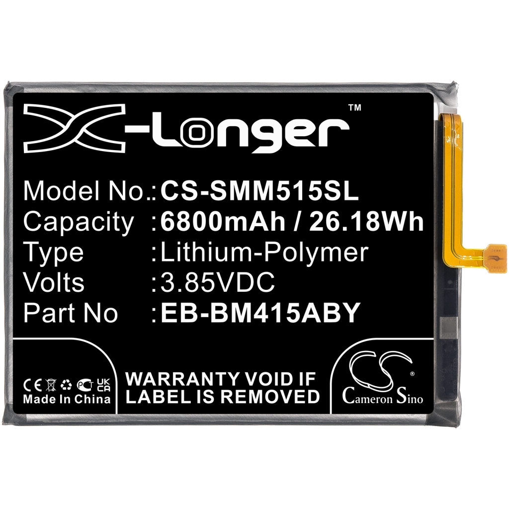 Mobiltelefonbatteri Samsung CS-SMM515SL