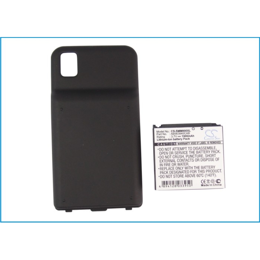 Batteri kompatibel med Samsung CS-SMM800XL