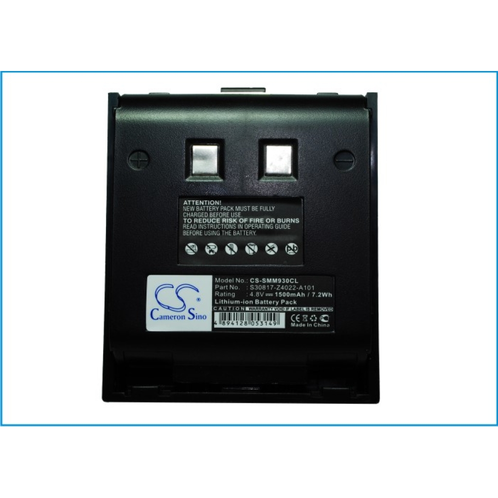 Batteri kompatibel med Siemens CS-SMM930CL