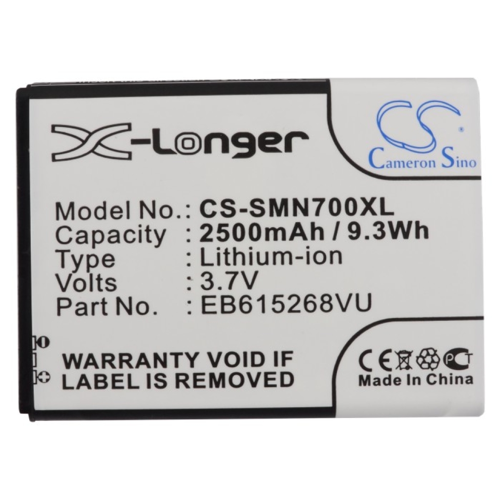 Batterier Erstatter EB615268VABXAR