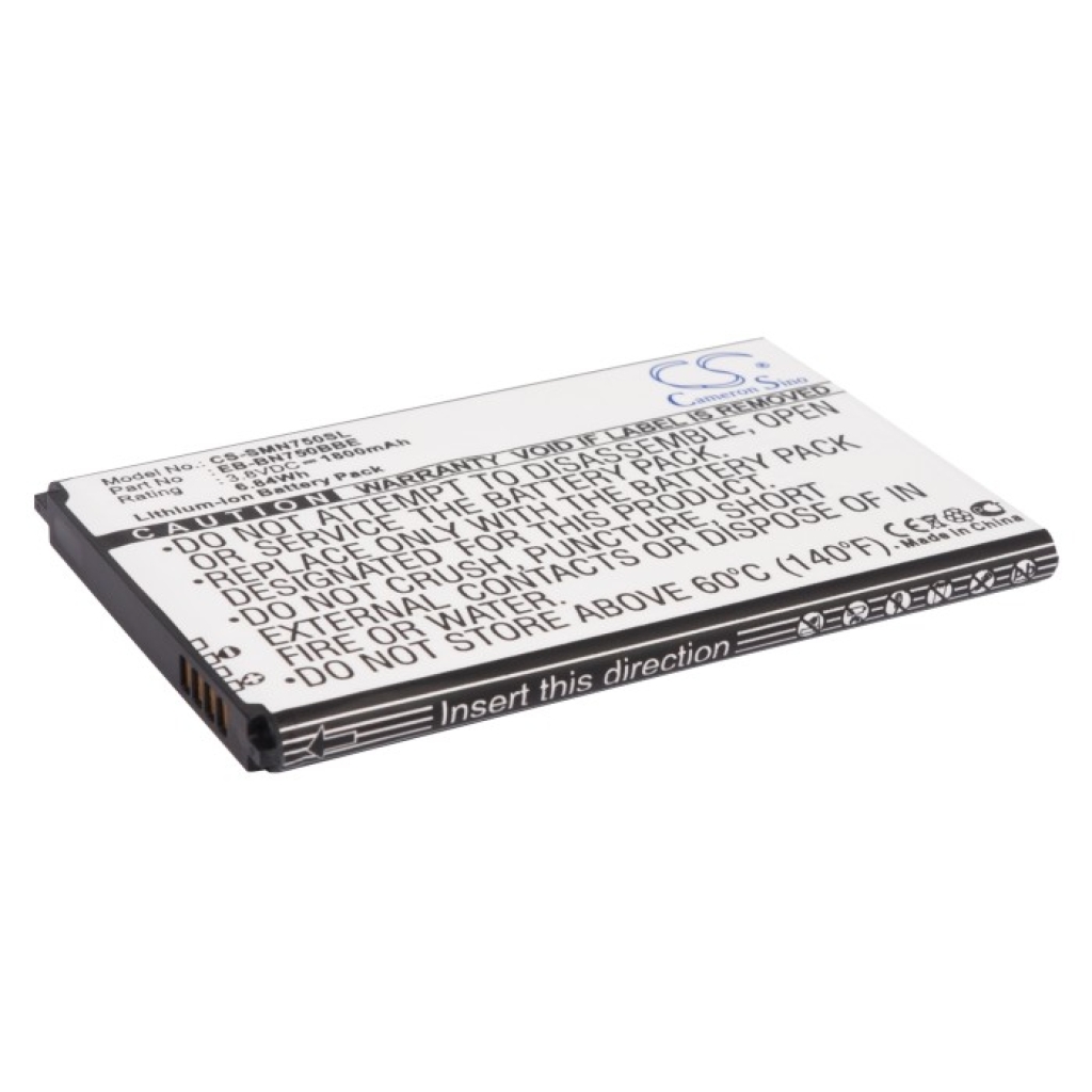 Mobiltelefonbatteri Samsung CS-SMN750SL