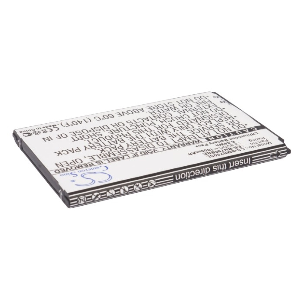 Mobiltelefonbatteri Samsung CS-SMN750SL