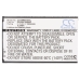 Mobiltelefonbatteri Samsung CS-SMN750SL
