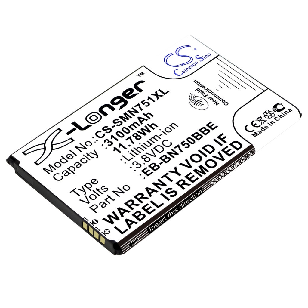 Mobiltelefonbatteri Samsung CS-SMN751XL