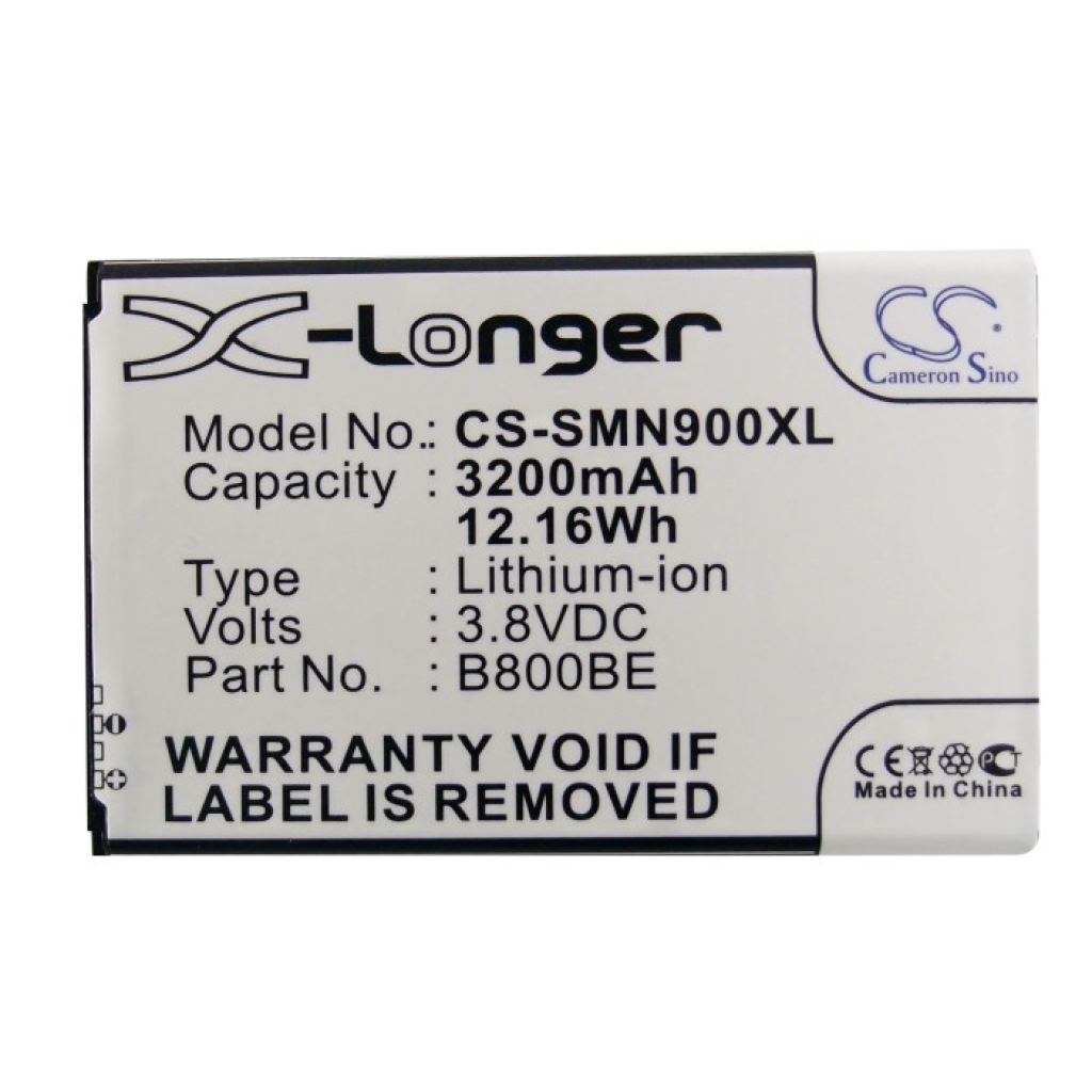 Mobiltelefonbatteri Samsung CS-SMN900XL