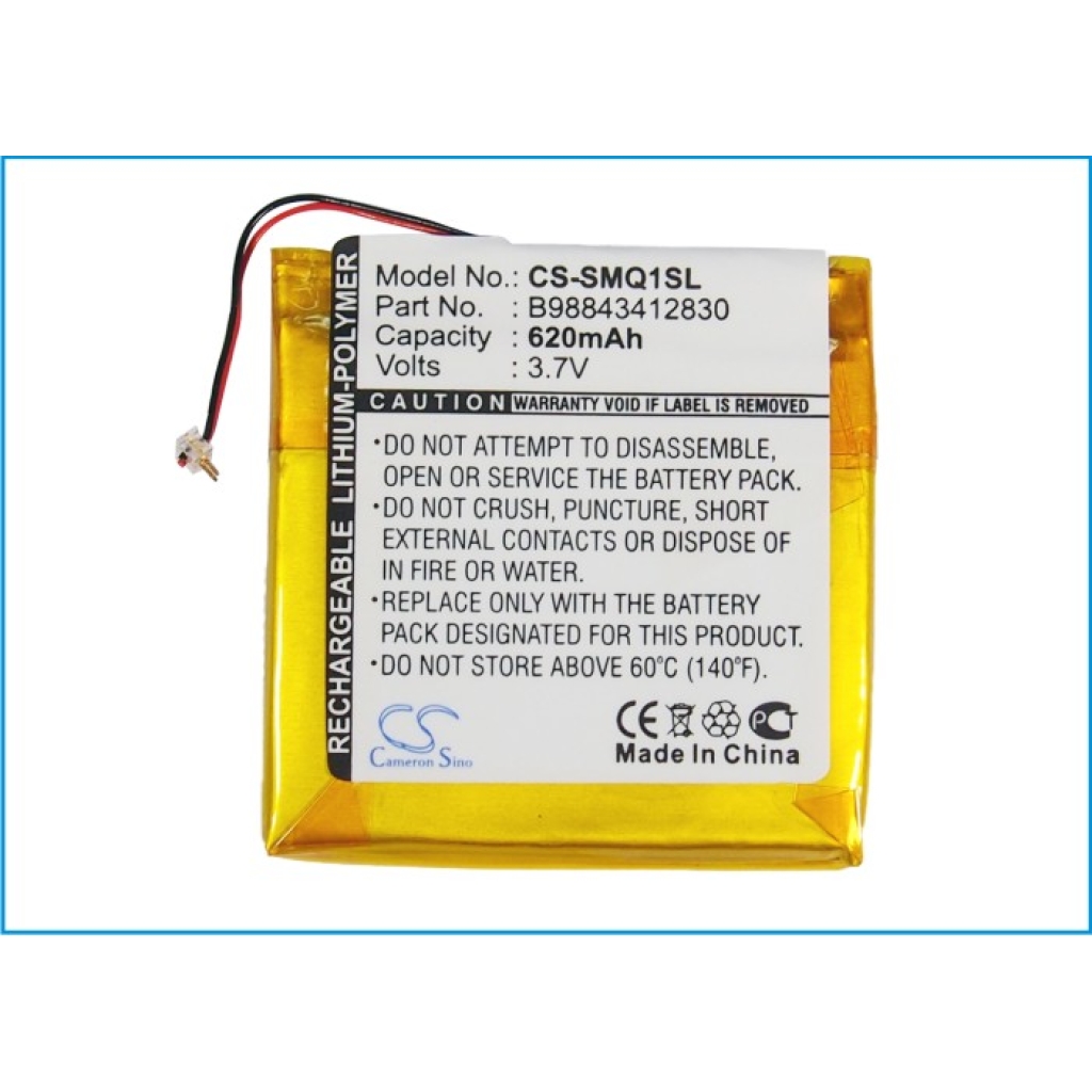 Batteri kompatibel med Samsung CS-SMQ1SL