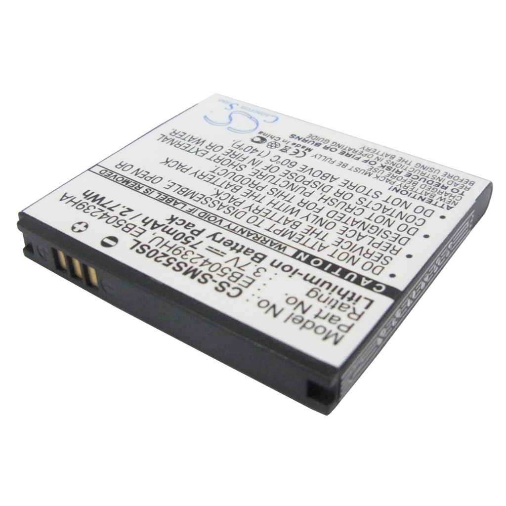 Mobiltelefonbatteri Samsung CS-SMS520SL