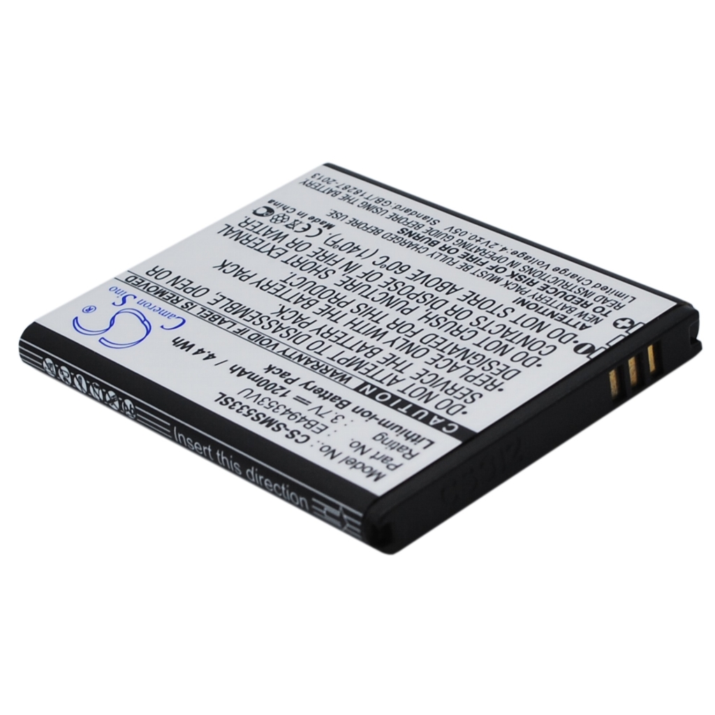 Mobiltelefonbatteri Samsung CS-SMS533SL