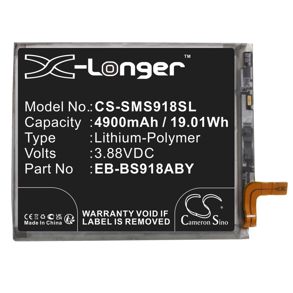 Mobiltelefonbatteri Samsung CS-SMS918SL