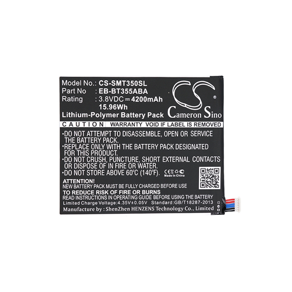 Tabletbatteri Samsung CS-SMT350SL