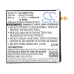 Tabletbatteri Samsung CS-SMT377SL