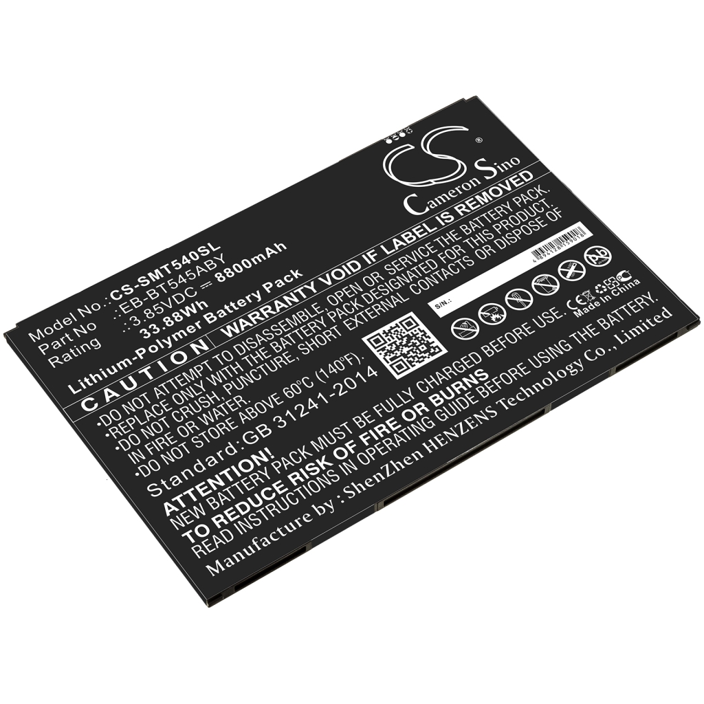 Tabletbatteri Samsung CS-SMT540SL