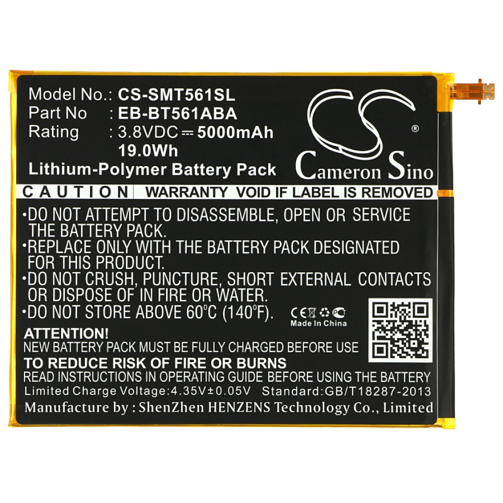 Tabletbatteri Samsung CS-SMT561SL