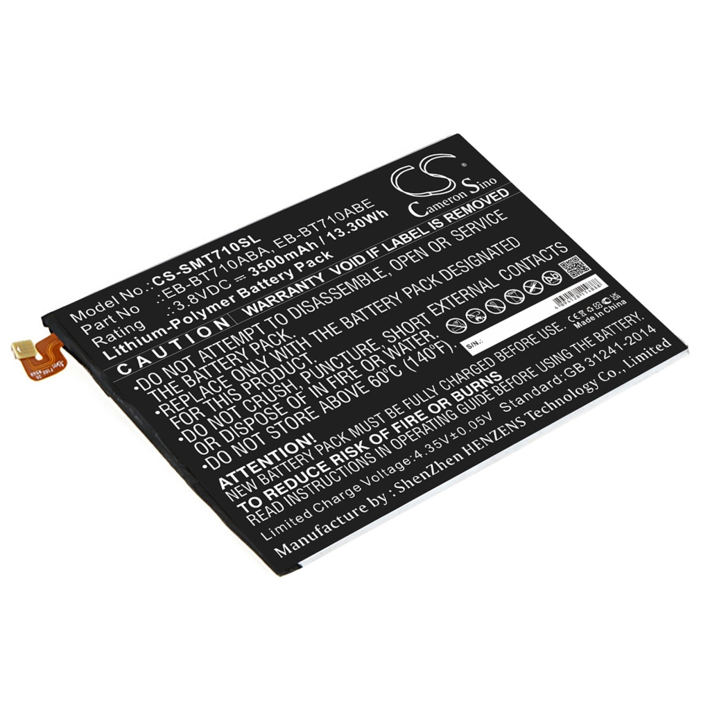 Tabletbatteri Samsung CS-SMT710SL