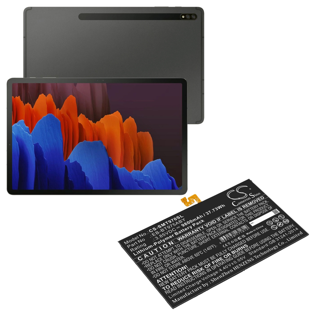 Tabletbatteri Samsung CS-SMT970SL