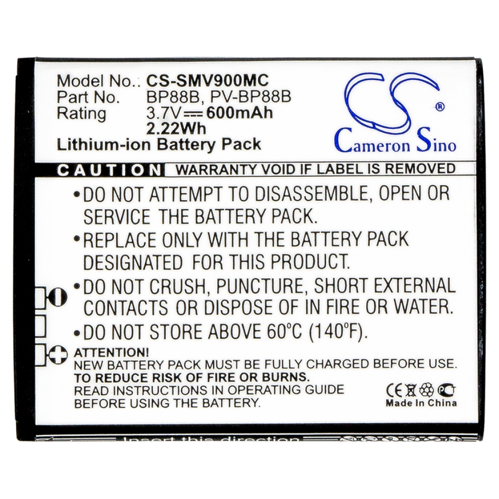 Kamerabatteri Samsung CS-SMV900MC