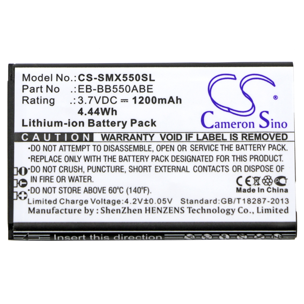 Mobiltelefonbatteri Samsung CS-SMX550SL
