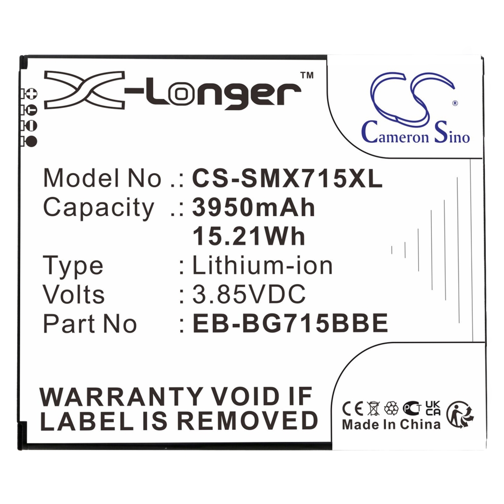 Mobiltelefonbatteri Samsung CS-SMX715XL