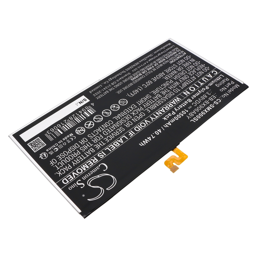 Tabletbatteri Samsung CS-SMX900SL