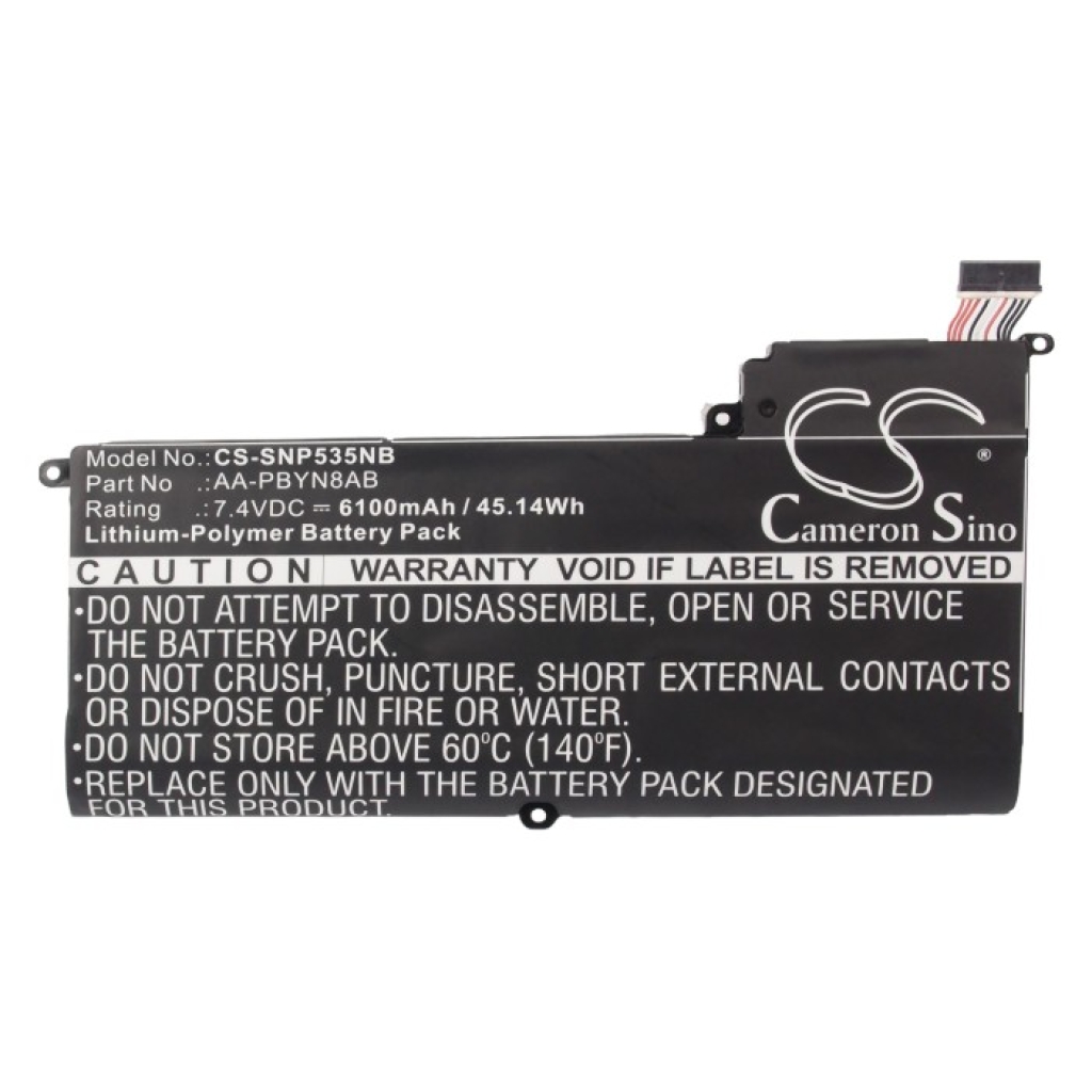 Notebookbatteri Samsung CS-SNP535NB