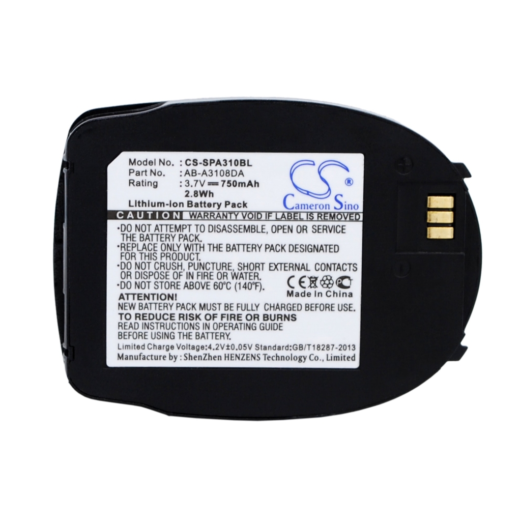 Batteri kompatibel med Samsung CS-SPA310BL