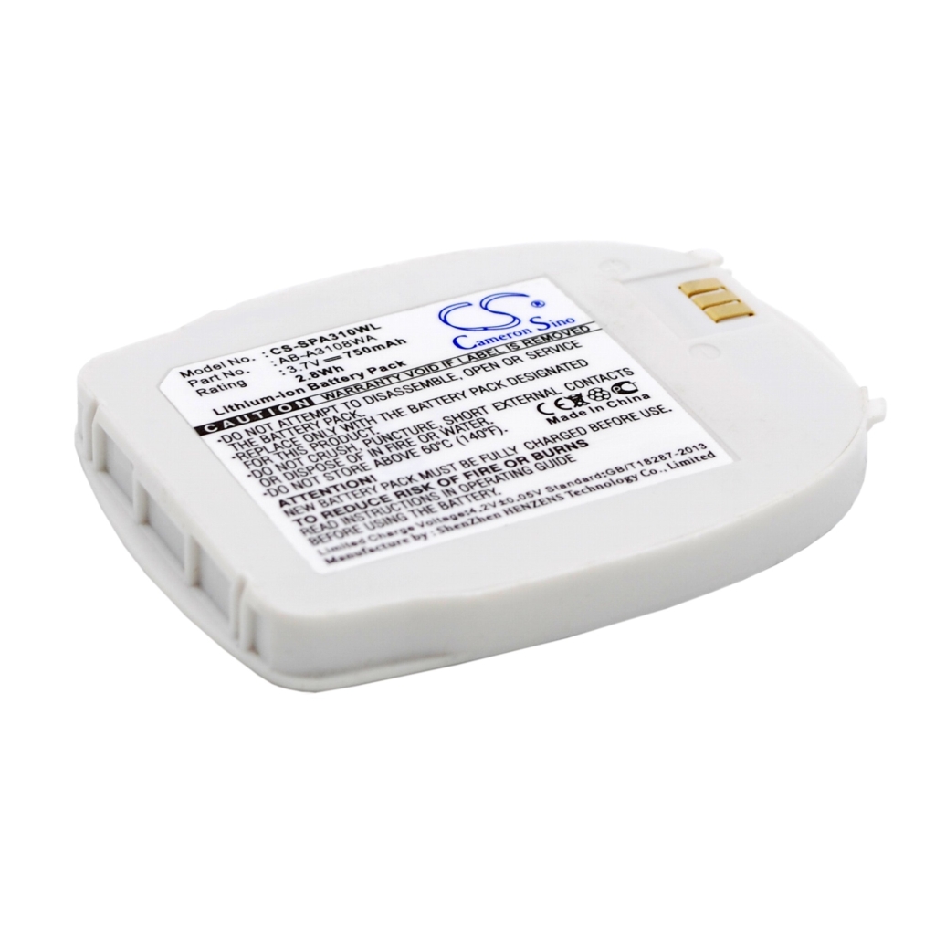 Mobiltelefonbatteri Samsung CS-SPA310WL