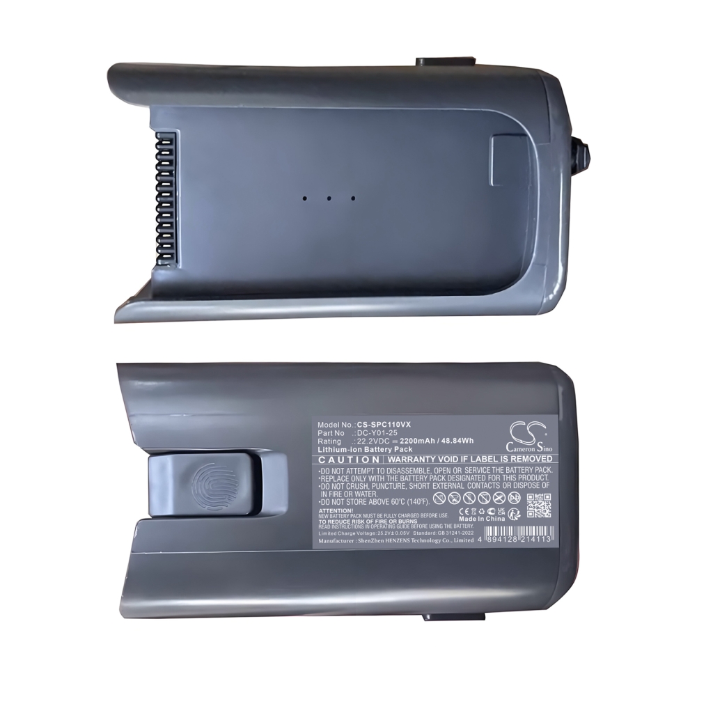 Støvsugerbatteri Supro CS-SPC110VX