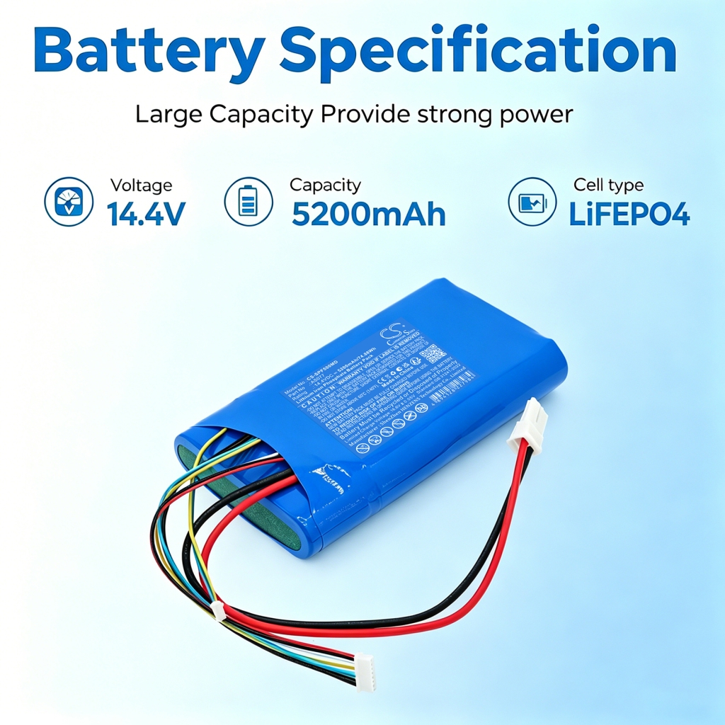 Batteri kompatibel med Airsep CS-SPF500MD