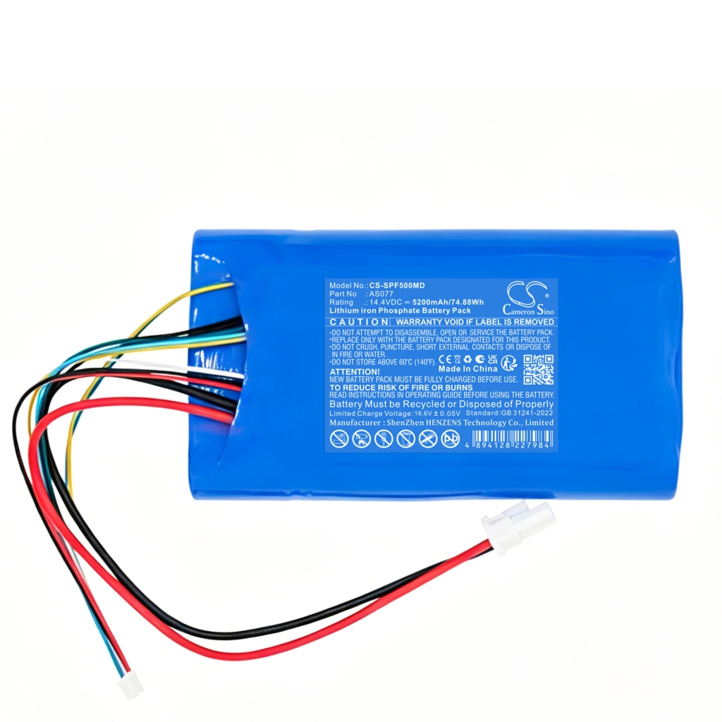 Batteri kompatibel med Airsep CS-SPF500MD