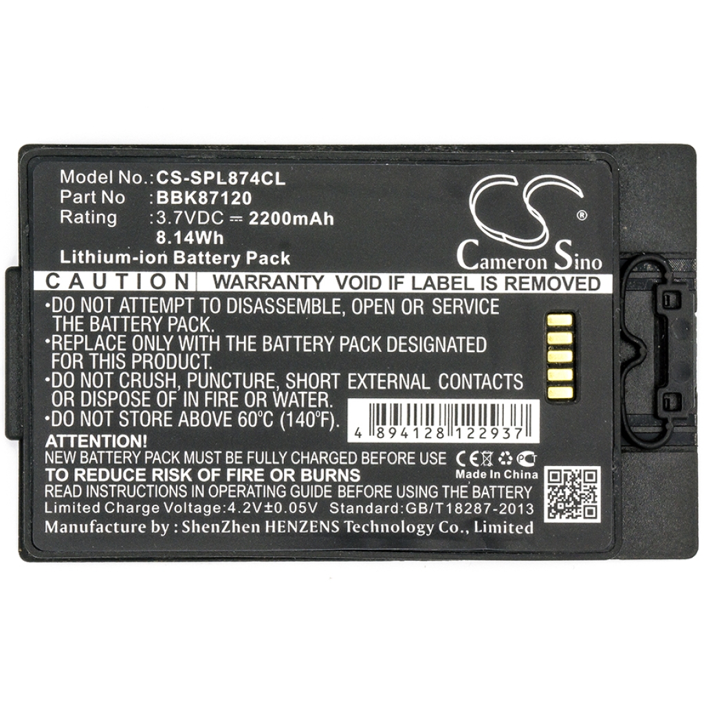 Spectralink Batteri til trådløs telefon CS-SPL874CL