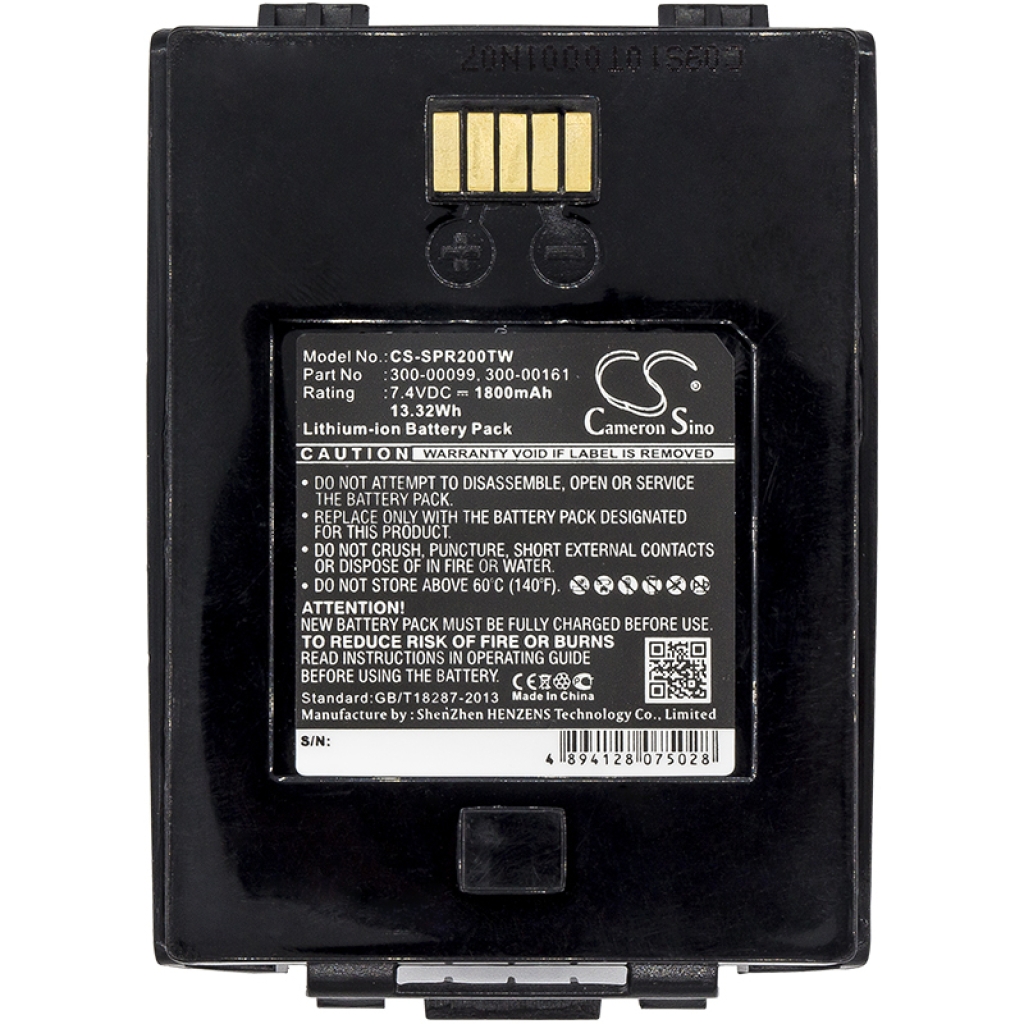 Tovejs radio batteri Sepura SRP2000