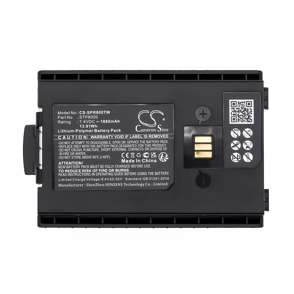 Tovejs radio batteri Sepura STP8X