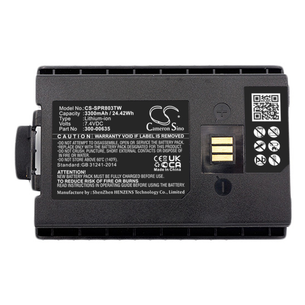 Tovejs radio batteri Sepura STP8X