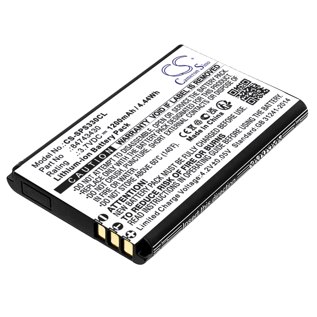 Spectralink Batteri til trådløs telefon CS-SPS330CL