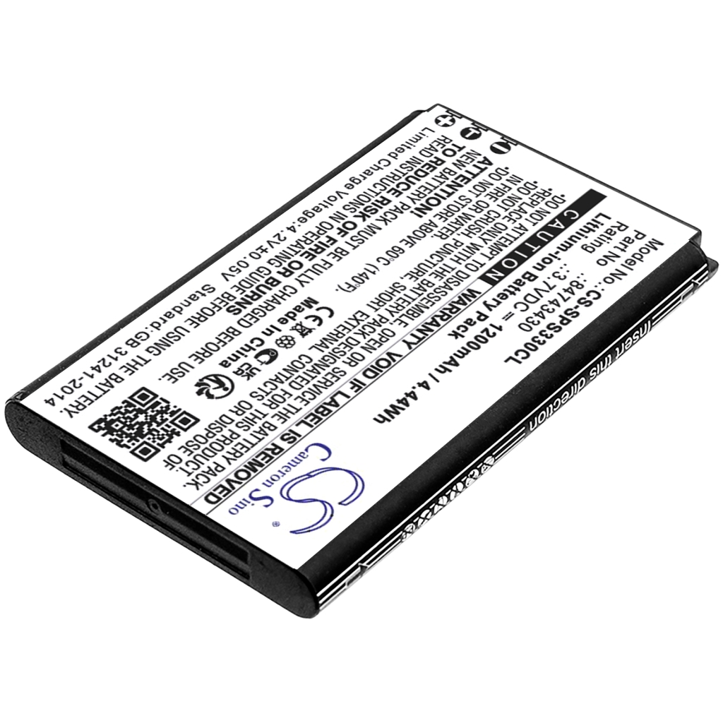 Spectralink Batteri til trådløs telefon CS-SPS330CL