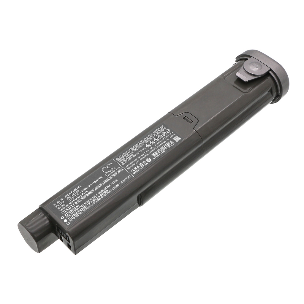 Støvsugerbatteri Supro CS-SPX667VX