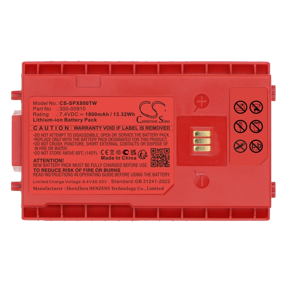 Two-Way Radio Battery Sepura CS-SPX800TW