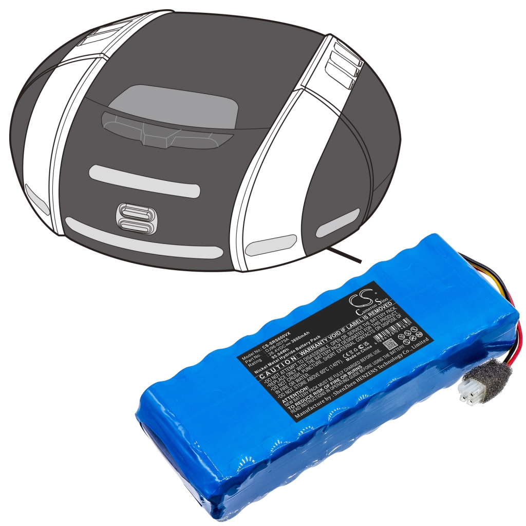 Støvsugerbatteri Samsung CS-SRS600VX