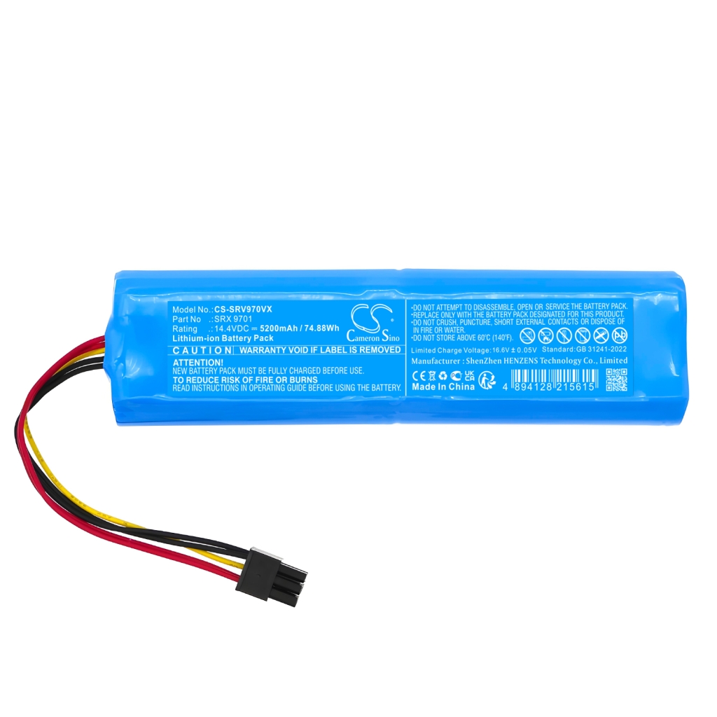 Støvsugerbatteri Sencor CS-SRV970VX
