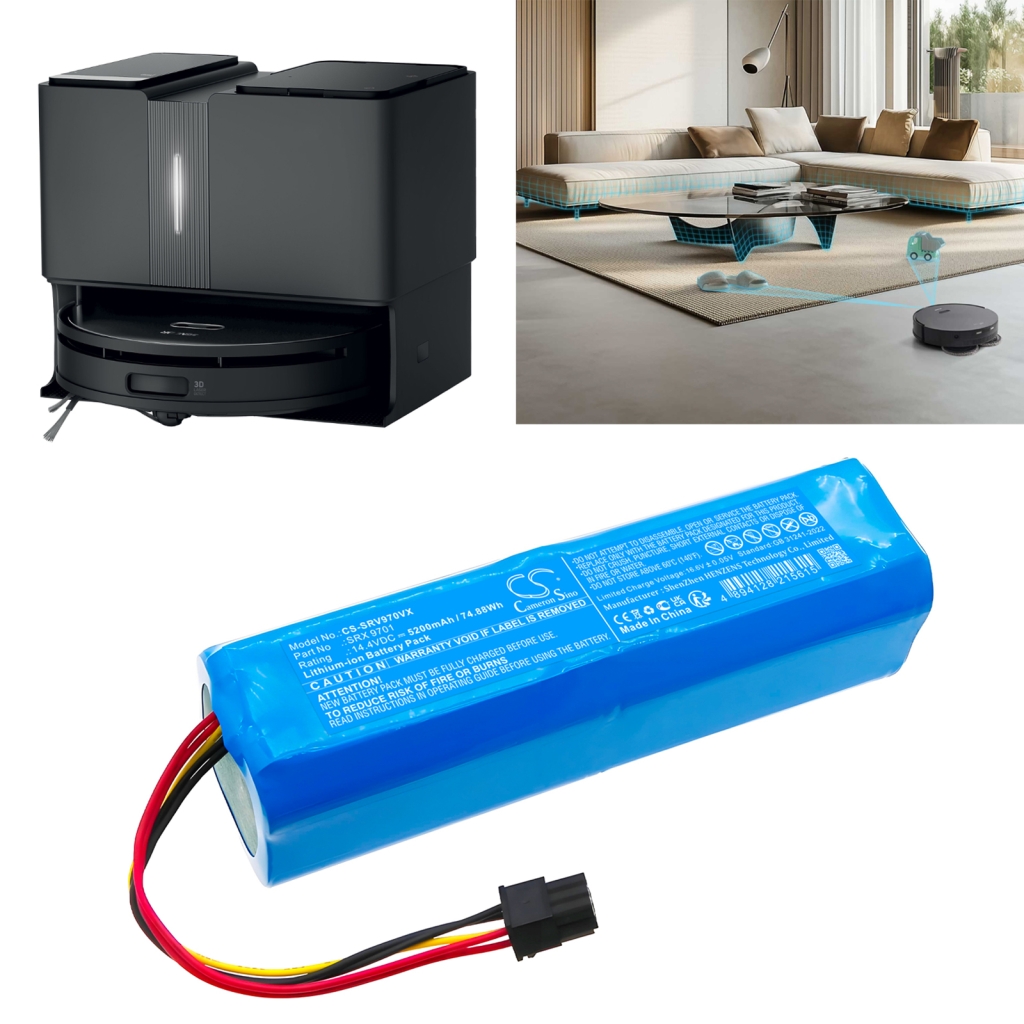 Støvsugerbatteri Sencor CS-SRV970VX